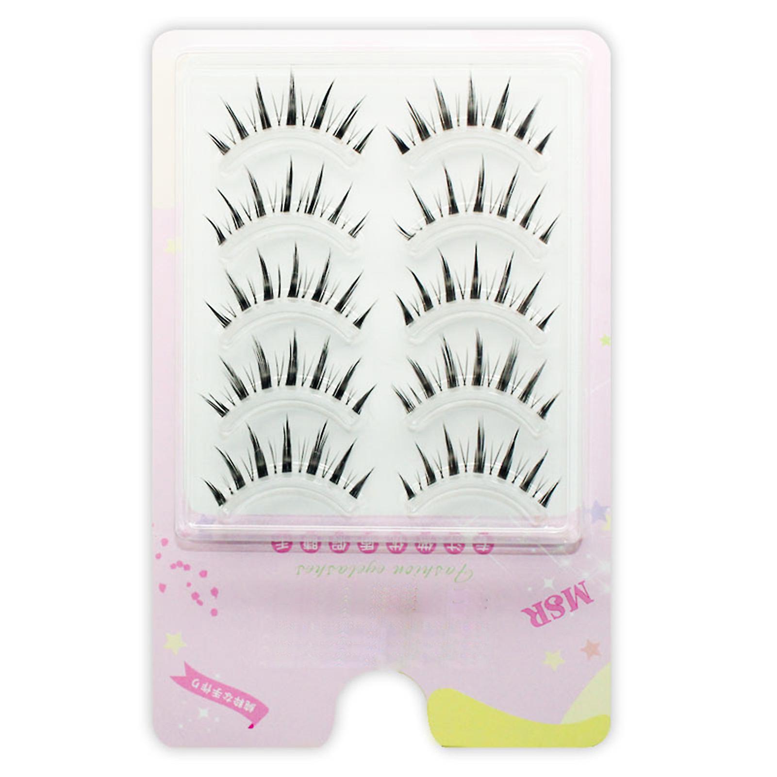 Dense Curling Soft Fake Eyelashes Soft Com