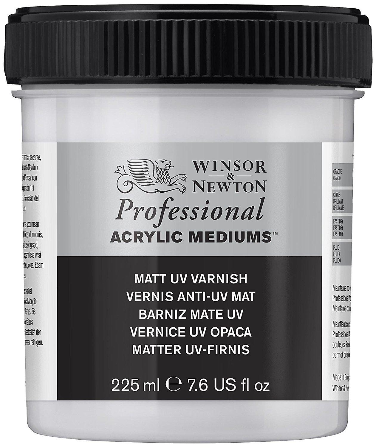 Winsor & Newton Artists' Acrylic Matt UV Varnish 225ml