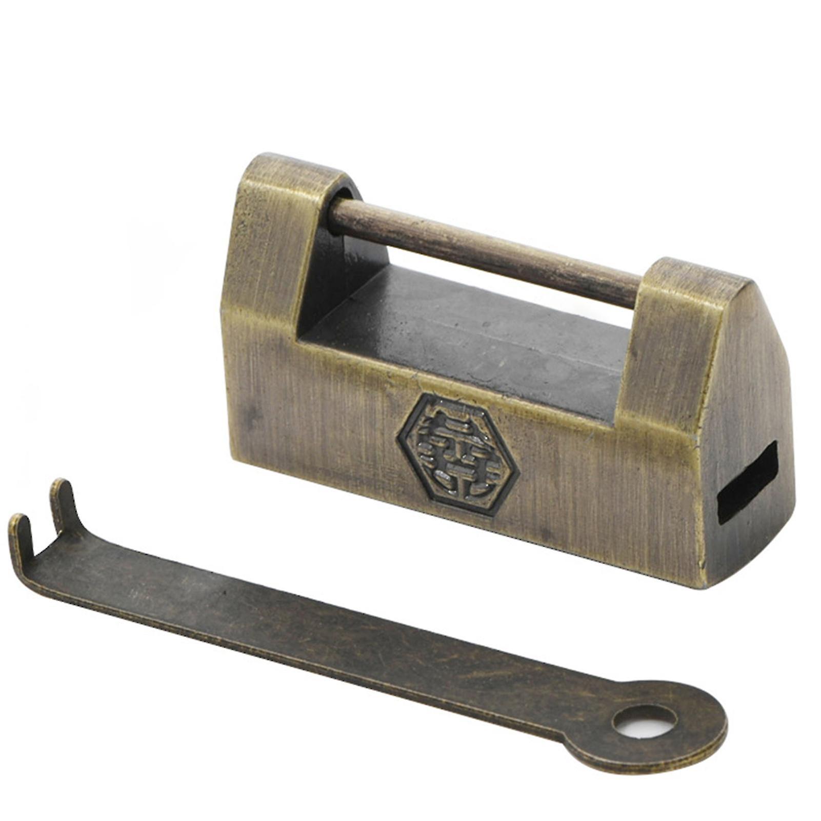 Δημιουργική κινεζική παλαιά κλειδαριά πολλά στυλ εύκολα στη χρήση νοσταλγική κινεζική ρετρό κλειδαριά ορείχαλκου για το ξύλινο κιβώτιο