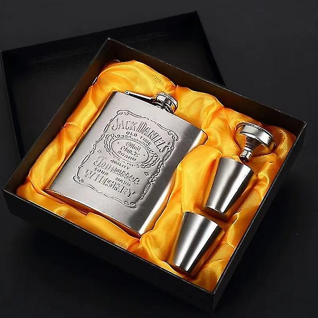 8oz المحمولة جيب الورك قارورة السفر في الهواء الطلق الفولاذ المقاوم للصدأ قارورة ويسكي شرب قوارير الكحول 8oz الصلب الورك قارورة فلاجون