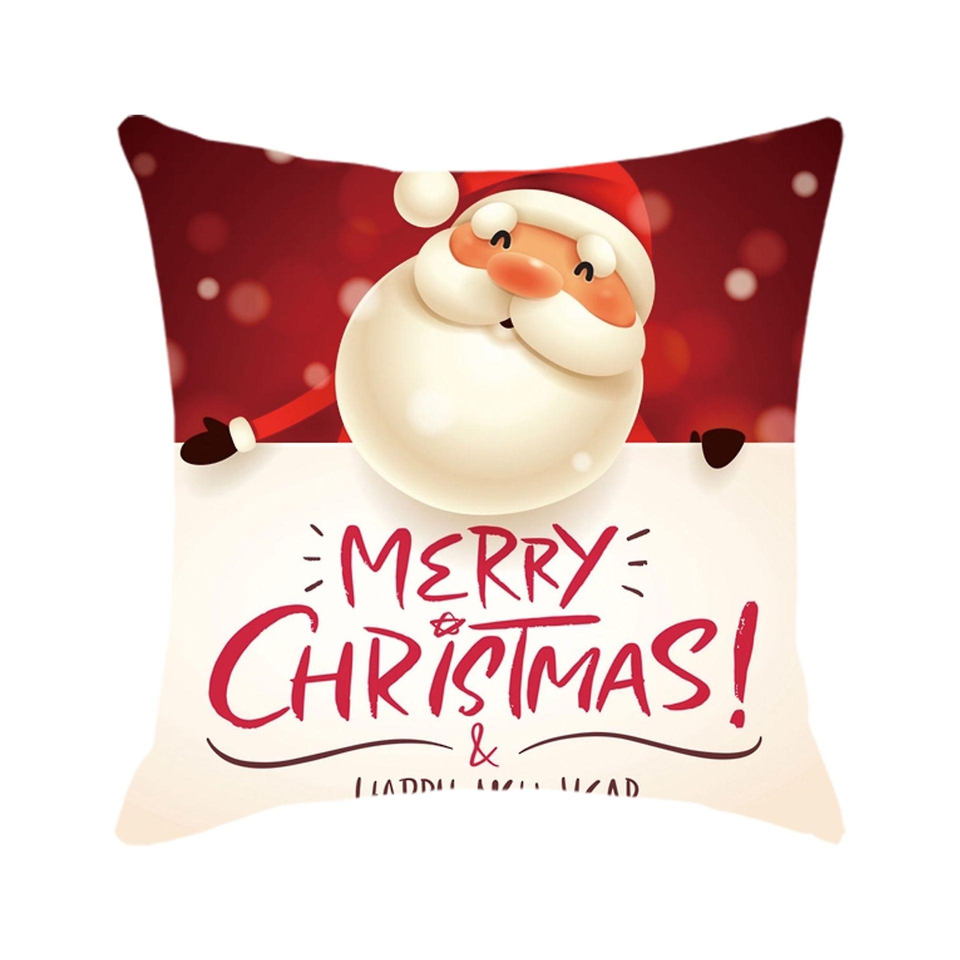 45x45cm Throw Pillow Cushion Christmas Throw Pillow Cover Holiday Sofa Cushion Throw Pillow Not Include Pillow Core