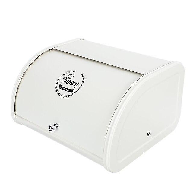 1Pc Home Bread Bin Bread Metal Box Large Capacity Bread Box Storage Holder Boxes