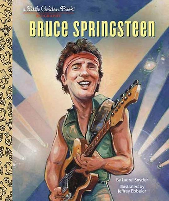 Bruce Springsteen A Little Golden Book Biography by Jeffrey Ebbeler Paperback Book