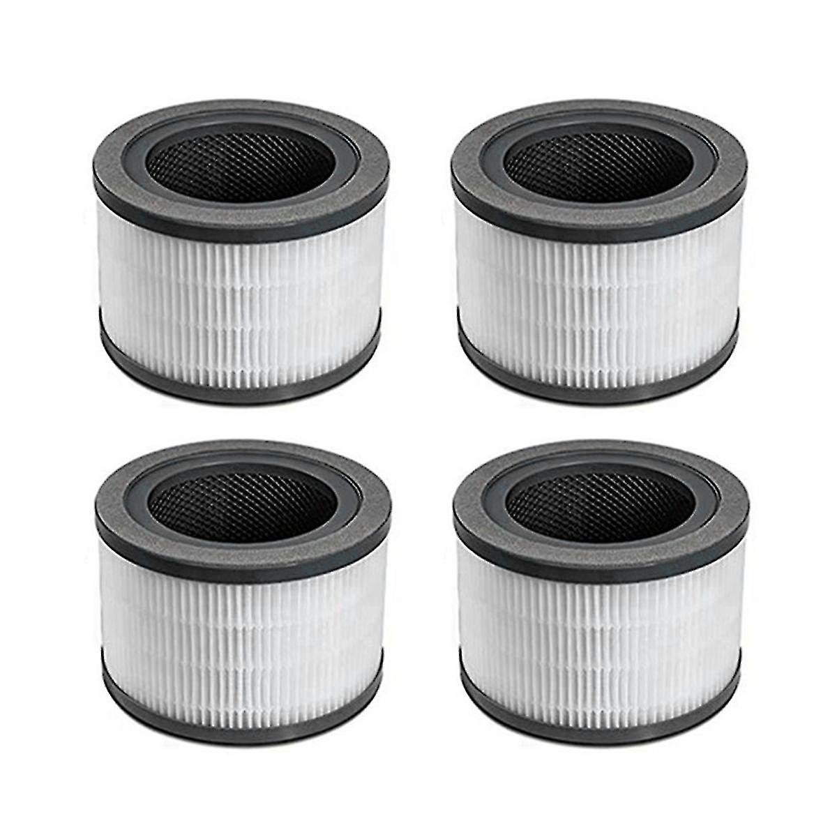 4pcs Purifier Replacement Filter For Vista 200 Purifier,3 In 1 Efficiency Activated