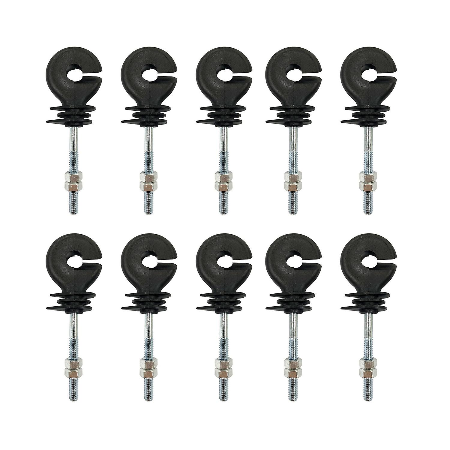 10Pcs Insulation Nails Portable Tapping Type Sun Resistant Fixed Line ABS High Strength Fence Insula