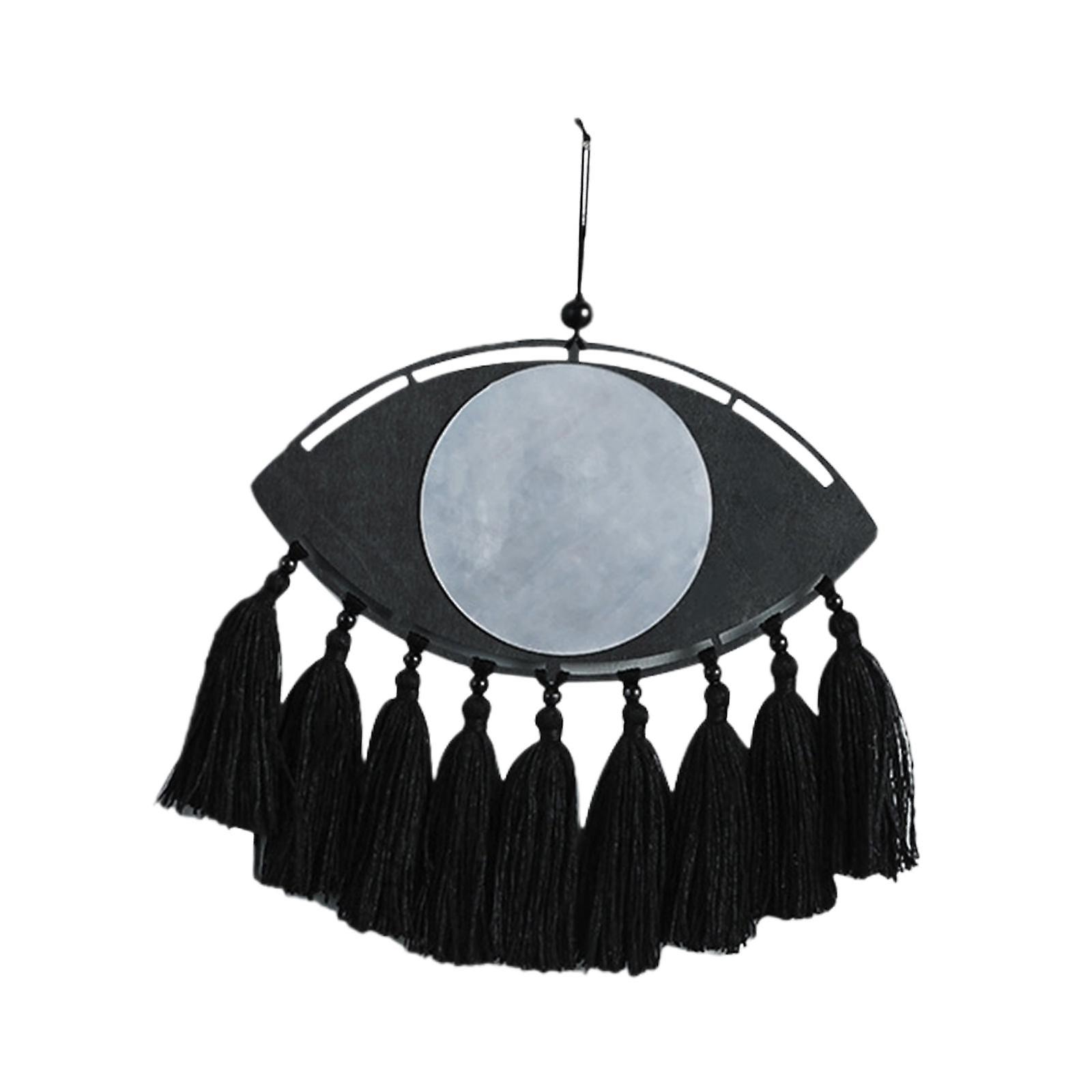 Wall Decor Macrame Hanging Wall Mirror for Home Bedroom Entryways