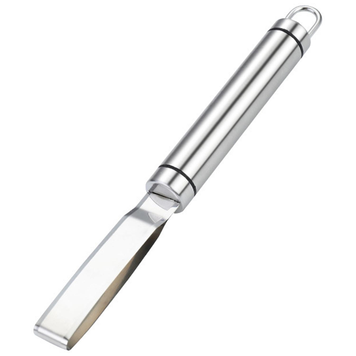 304 Mango Corer Slicer Cutter Pitter Long Handle Sharp Pineapple Corer Remover Fruit Peeler Tool