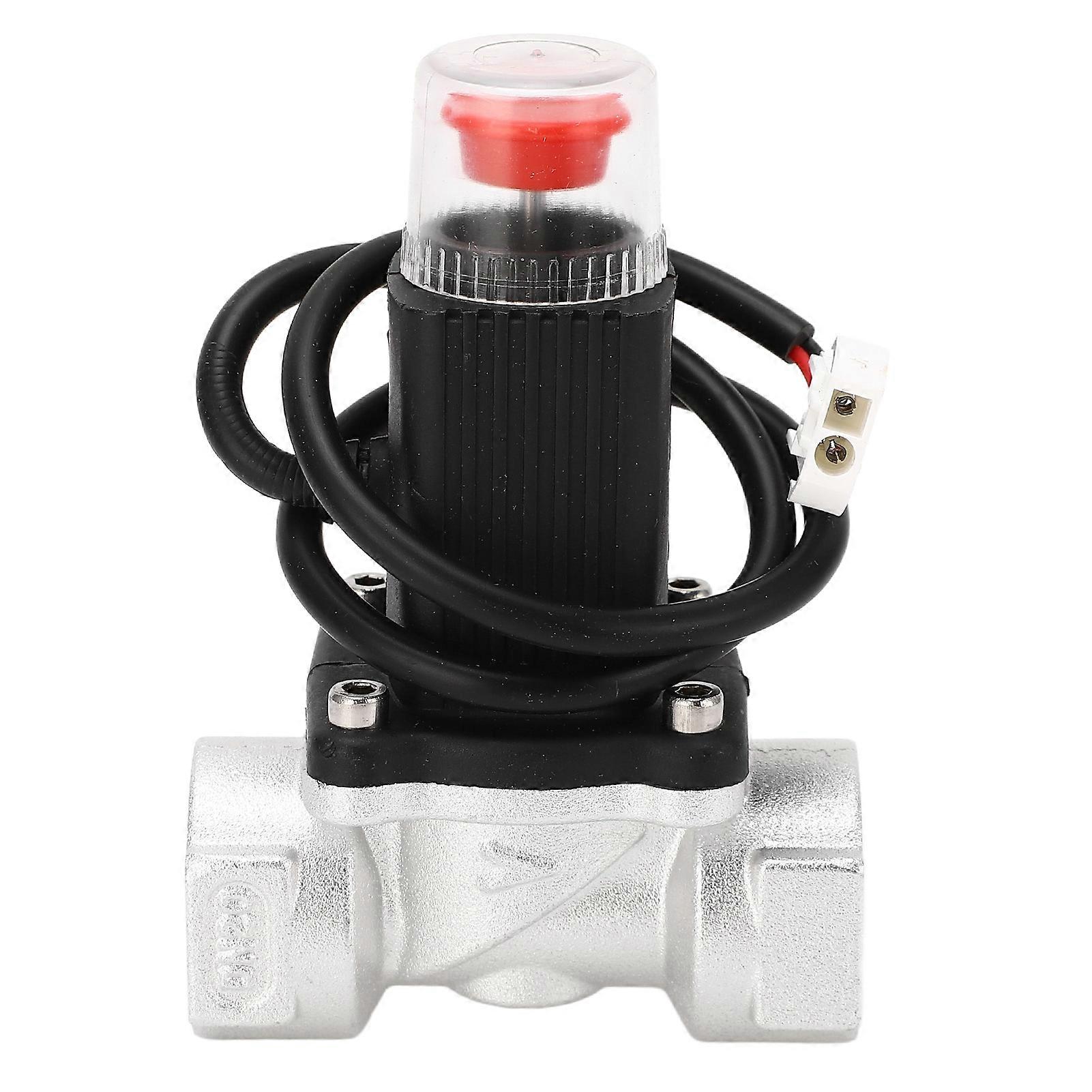 Gas Cut Off Sole Valve, 1S Quick Closing Manual Opening 50kPa Aluminum Alloy Gas Stop Sole Valve Replacement, G3/4 DN20 Thread