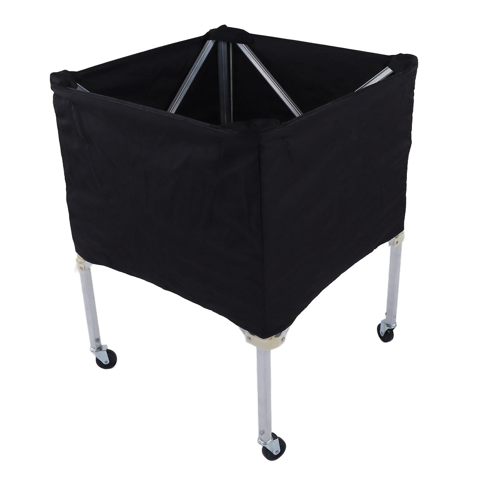 Portable Ball Cart Foldable Portable Ball Storage Cart for Basketball Soccer Volleyball