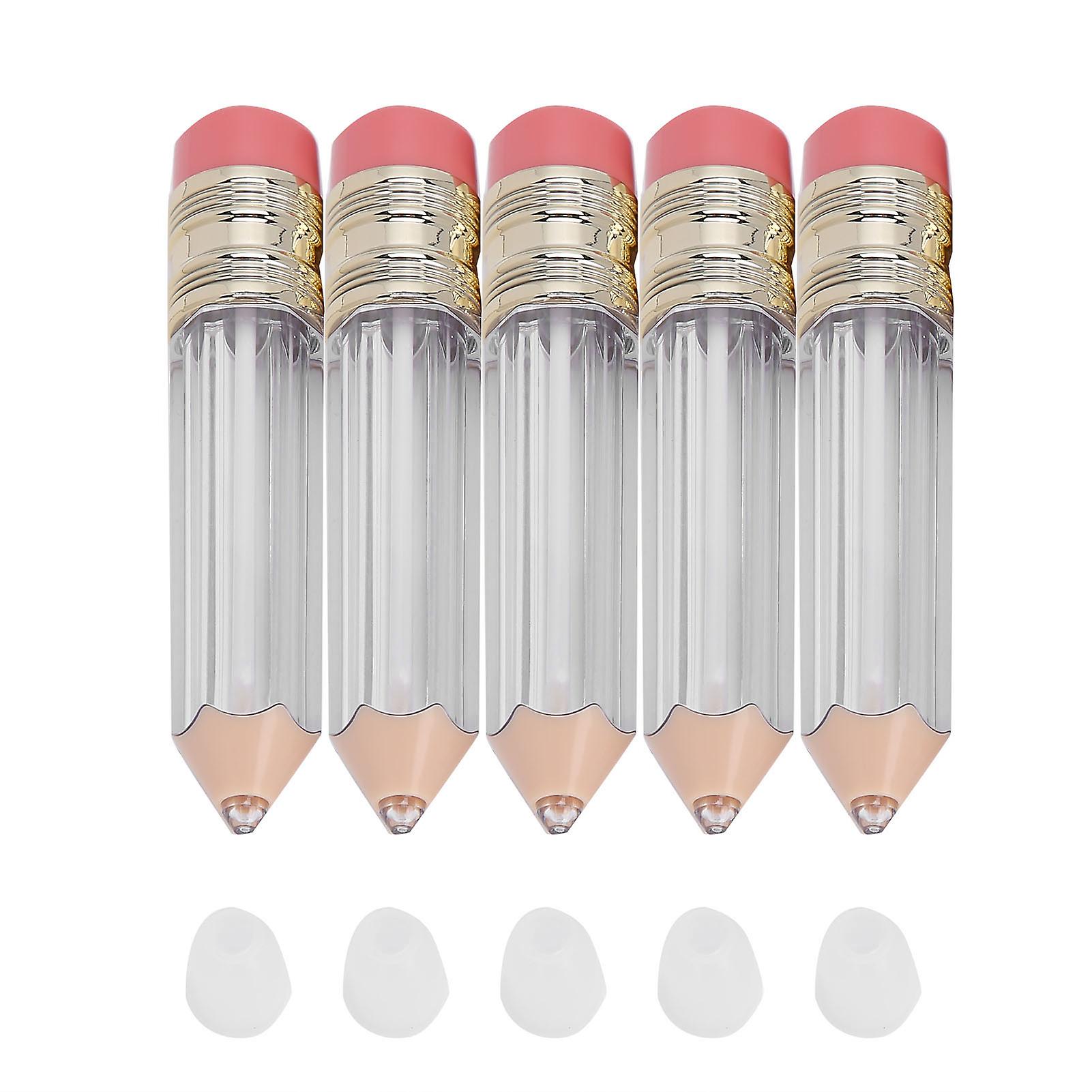 5pcs nachfüllbare Lipgloss-Flasche DIY-leere Lippenglasur-Öltuben-Behälter-Make-up-Tool