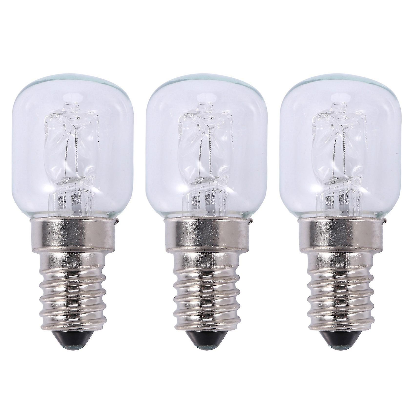 3x E14 bec de înaltă temperatură 500 de grade 25w halogen cu bule cuptor bec E14 250v 25w Quartz Bulb