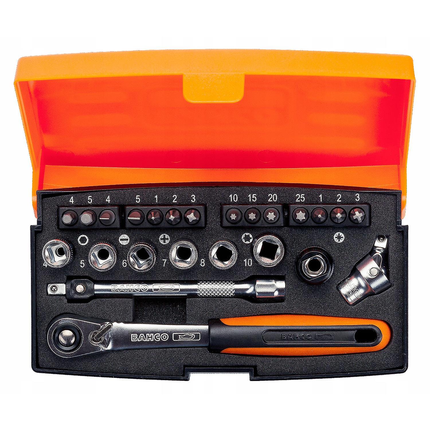 BAHCO SL24 SOCKET SET 24PC 1/4IN DR