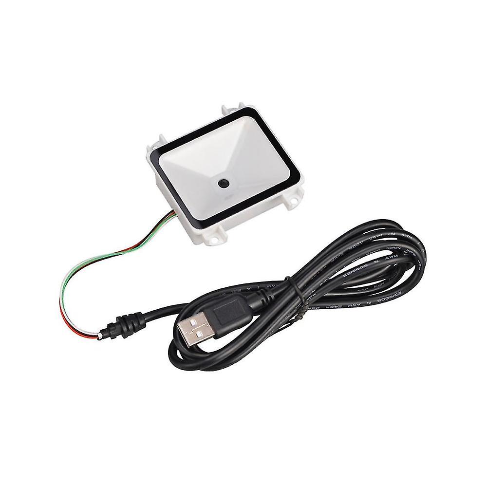Embedded 2d Barcode Scanner Usb Qr Barcode Reader Rs232 Ttl Interface Kiosk Small Fixed Installation Barcode Printer
