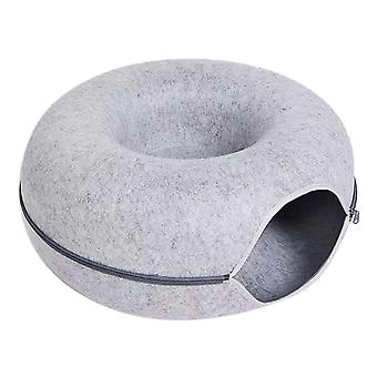 Letto Pet Tunnel Gioco Interattivo Giocattolo Letto Giocattolo A Doppio Uso Indoor Giocattolo Gattino Attrezzature Sportive Giocattolo Di Formazione, B
