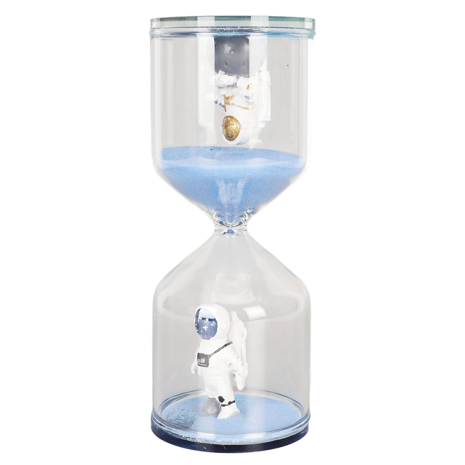 Hourglass Timer 30 Minutes Astronaut Ornaments Sandglass Timer Sand Clock for School Tasks and Cooking