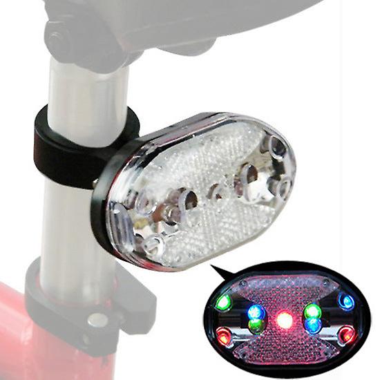Bike Lights Bicycle Led Colorful Super Cool 7-segment Jump Flash Mode Warning