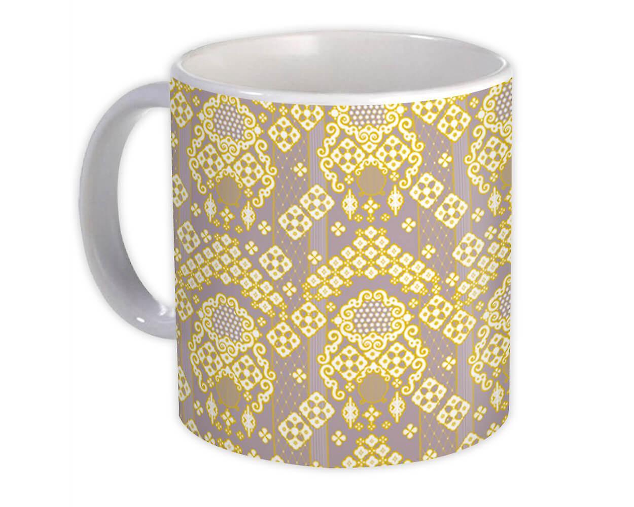 Tasse cadeau: Abstract Arabesque Modern