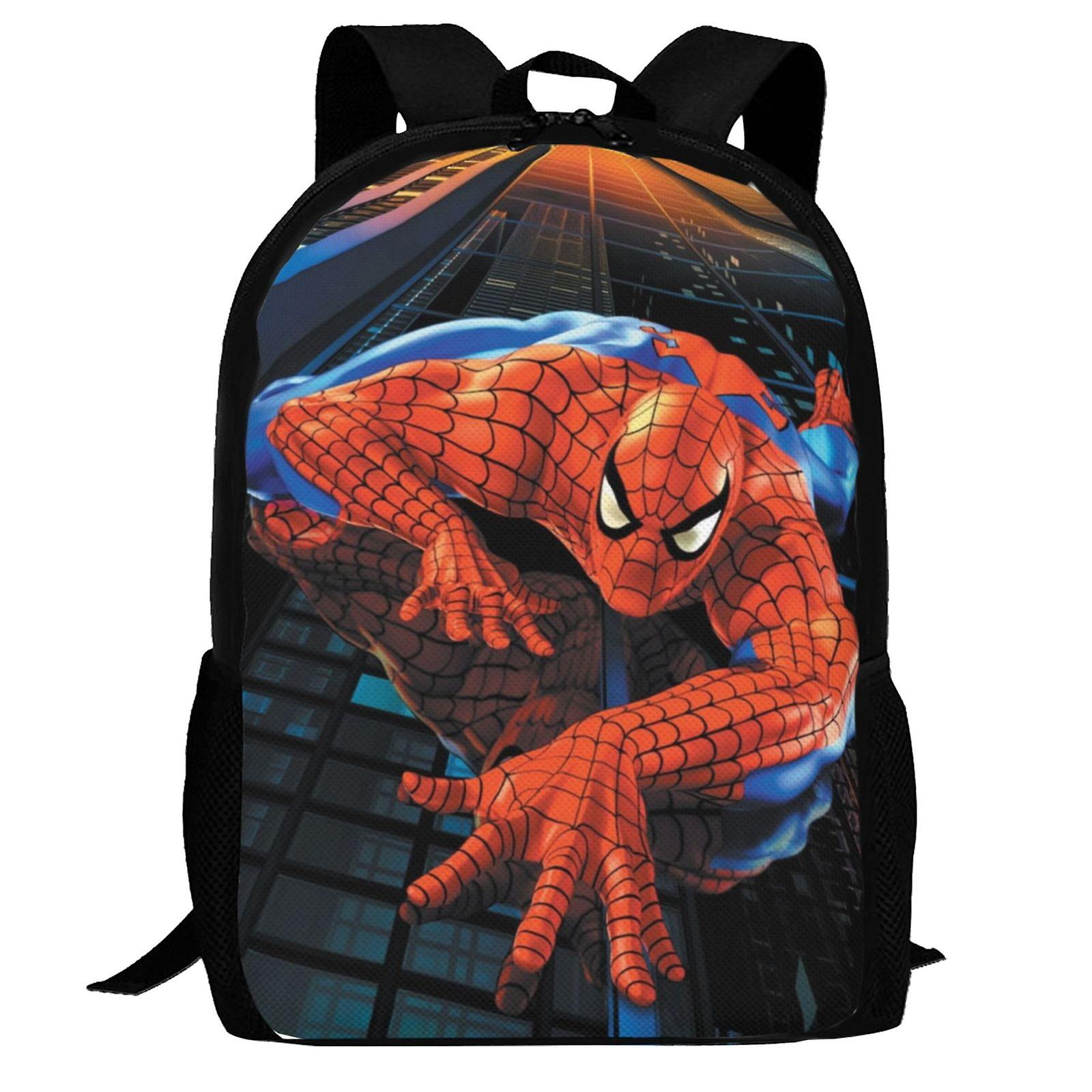 Spider-Man Backpack,3d Print Laptop Backpack Lightweight Casual Daypack Bookbag Multi-Function Travel Backpack