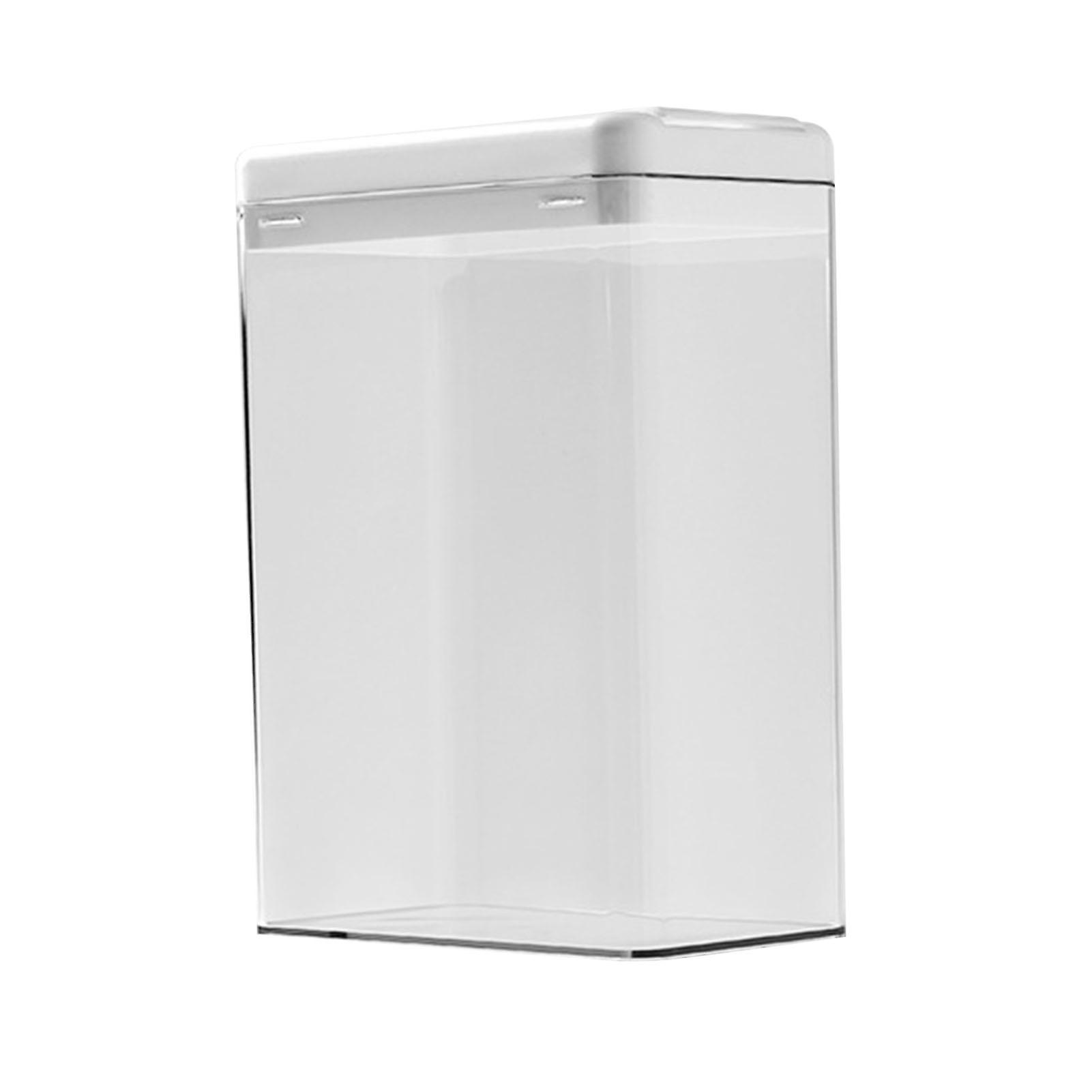 Transparent PET Kitchen Grain Storage Can, Sealed Snack Container
