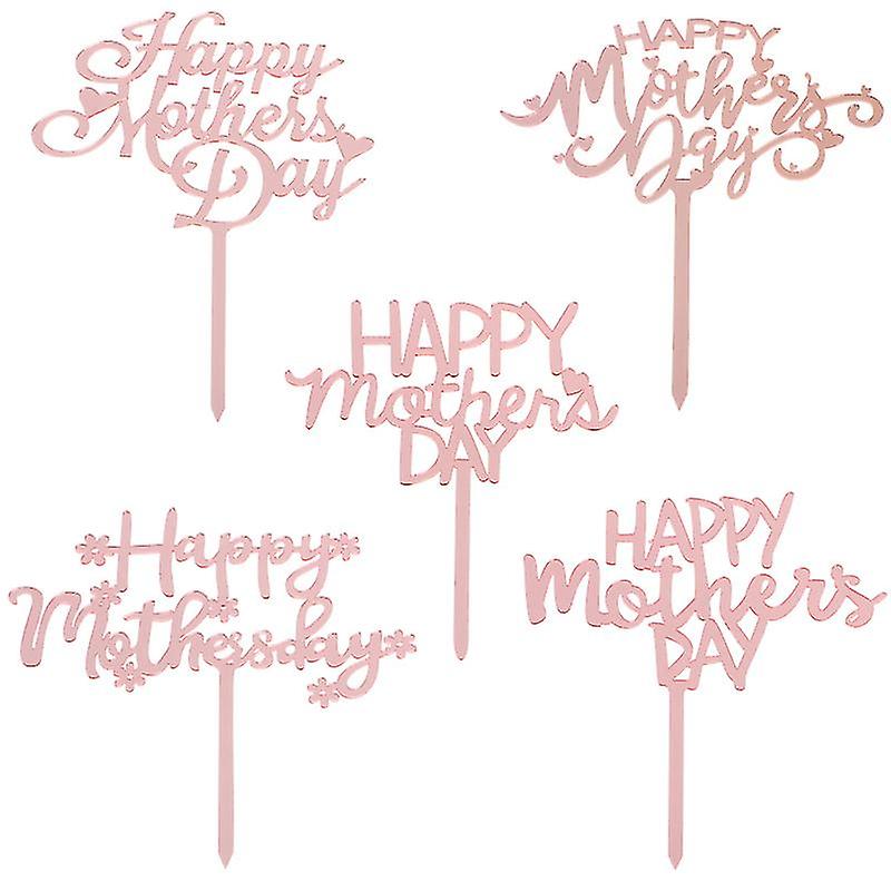 10pcs Mothers Day Cupcake Topper