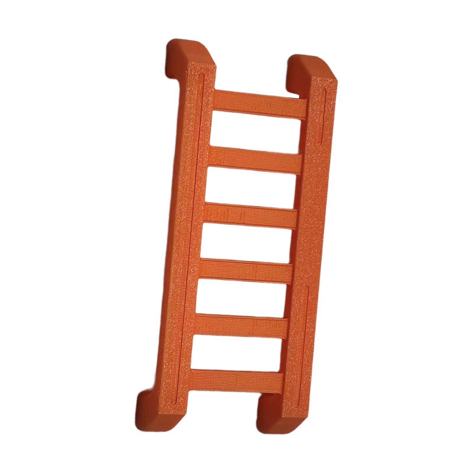 Magnetic 3D Print Mini Ladder Mount to Multiple Surfaces Creative Car Decor Orange