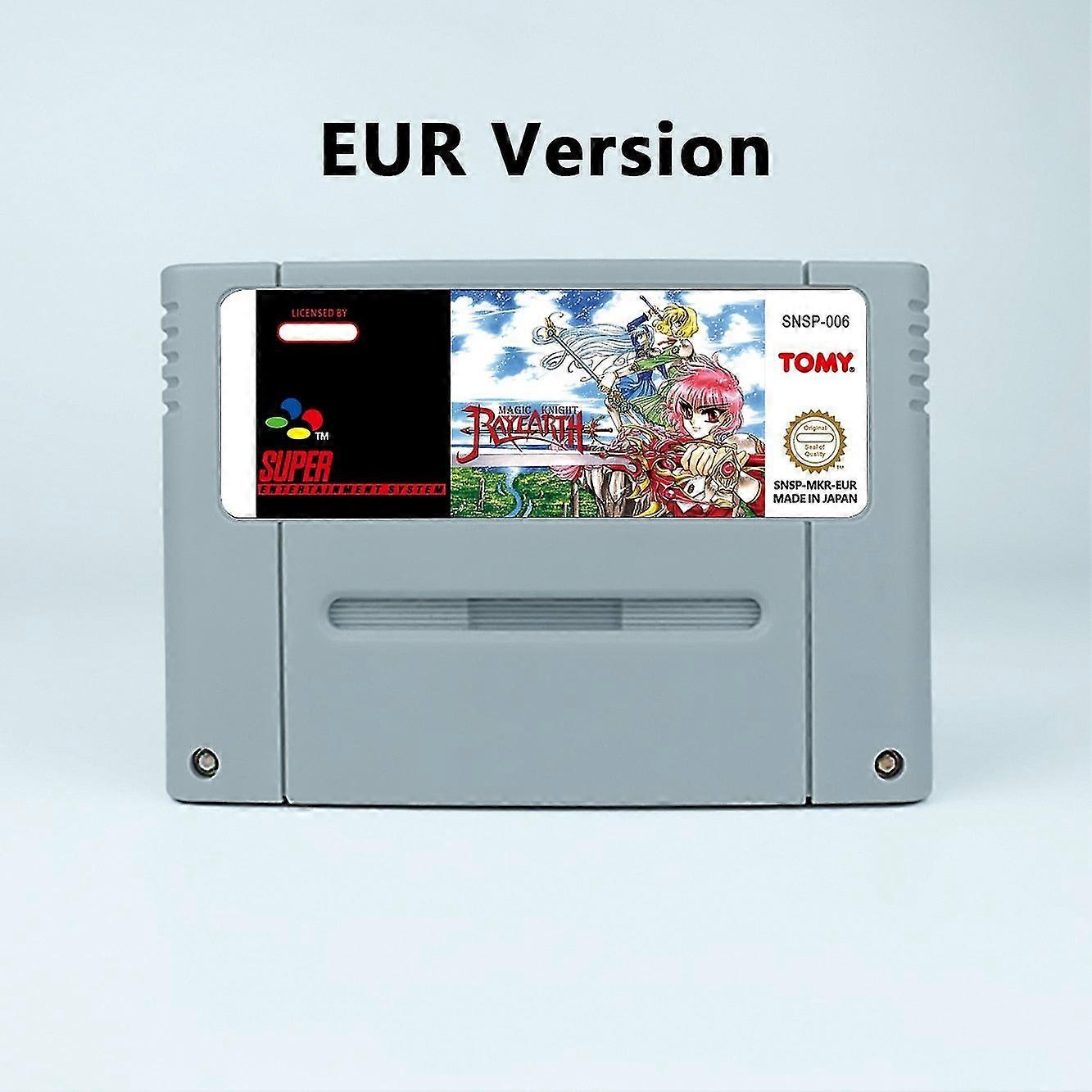 Rpg game for magic knight rayearth - usa or eur version cartridge available for snes video game cons