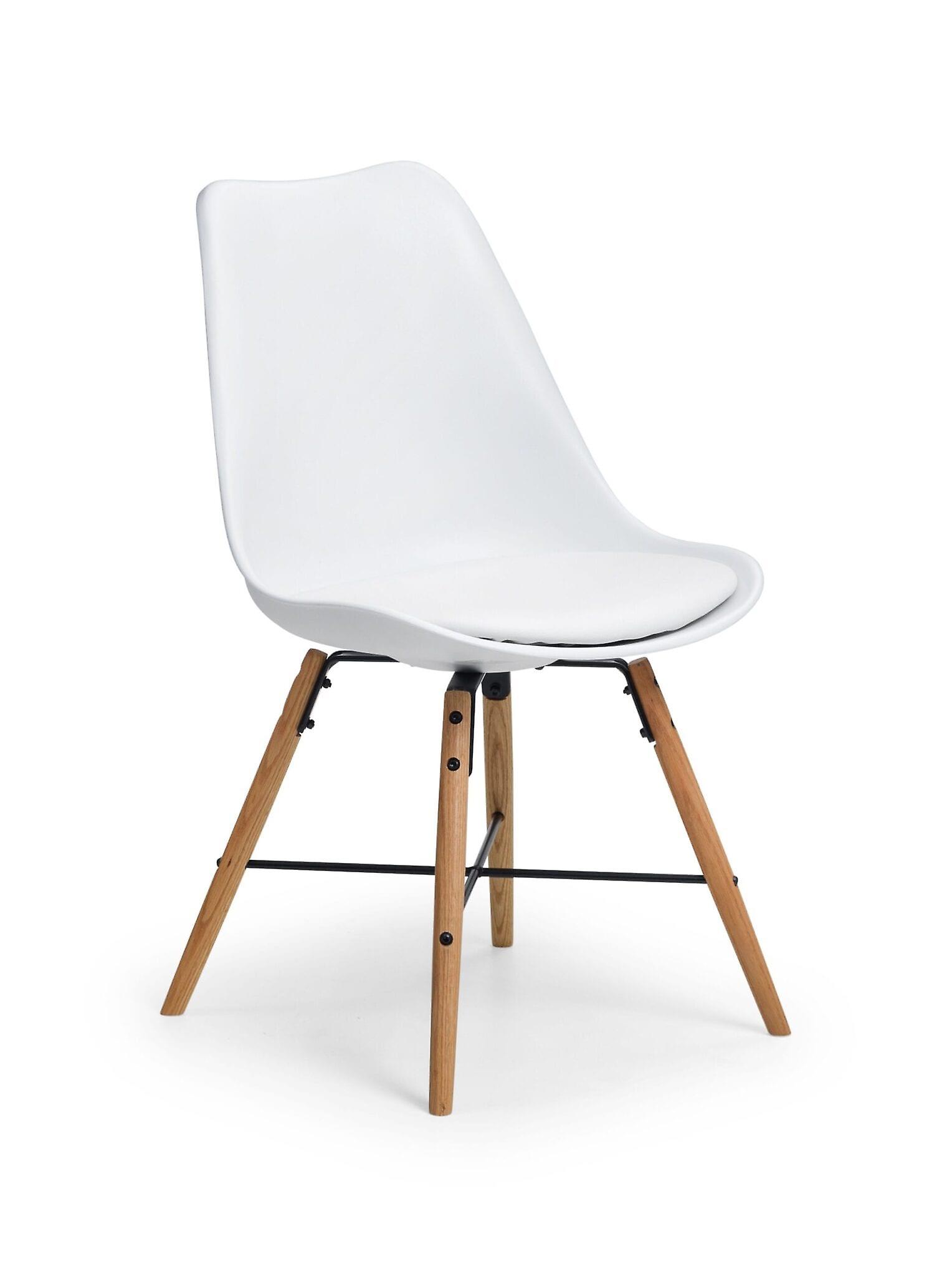 Carry Chair - White & Oak Legs