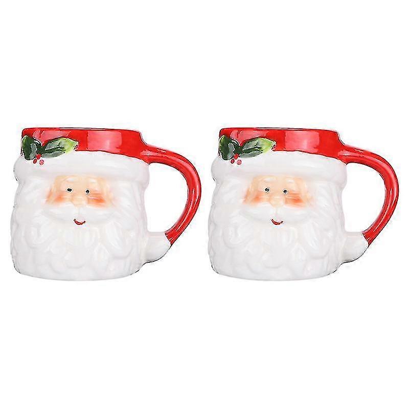 2pcs Kitchen Tableware,Christmas Cup