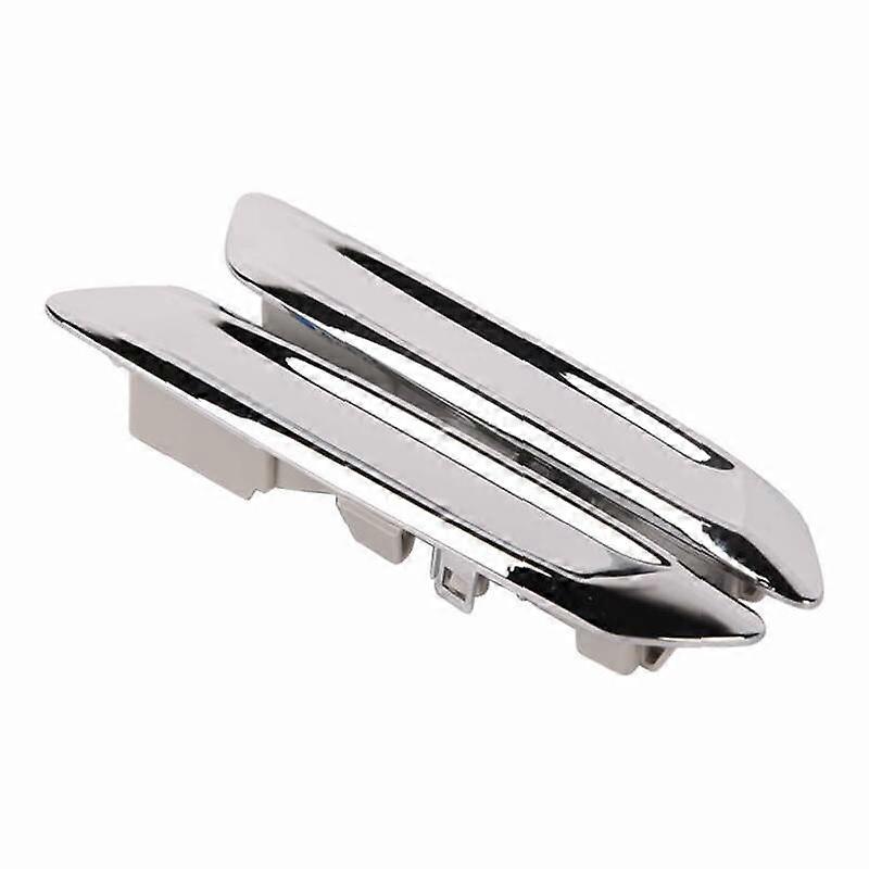 2PCS Front Fender Trim ing Chrome compatible with F10 528i 5 Series 13~16 Sedan NO.7104