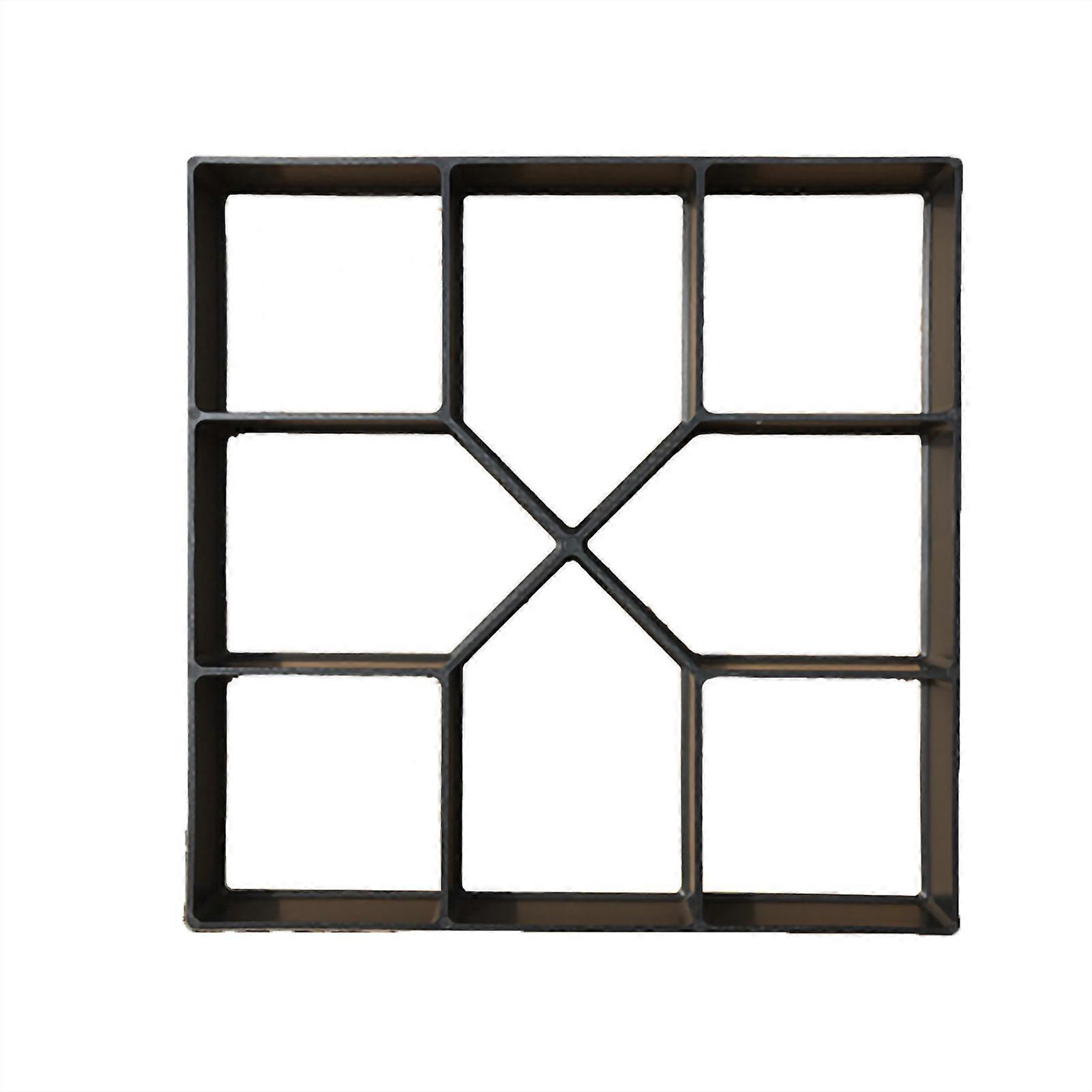 40cm DIY Paving Mold Reusable Concrete Paths Maker Plastic Walkway Pavement Mould for Garden