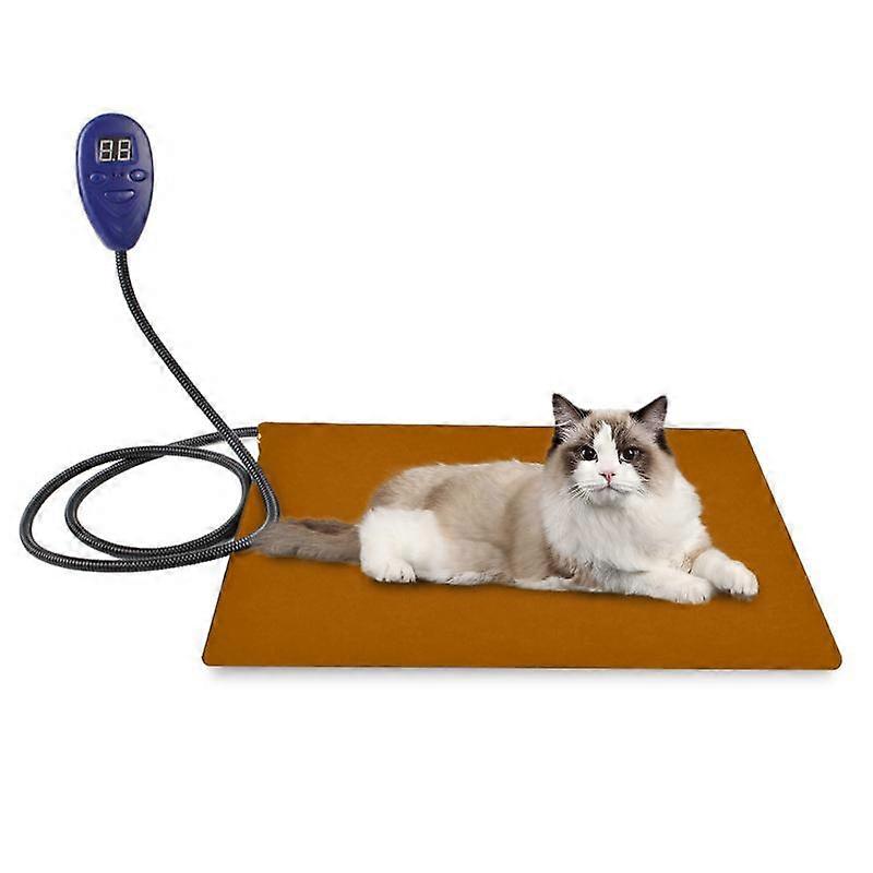 Pet Electric Heating Pad Waterproof Scratch-proof Bite-proof Warming Mat With 7 Levels Temperature