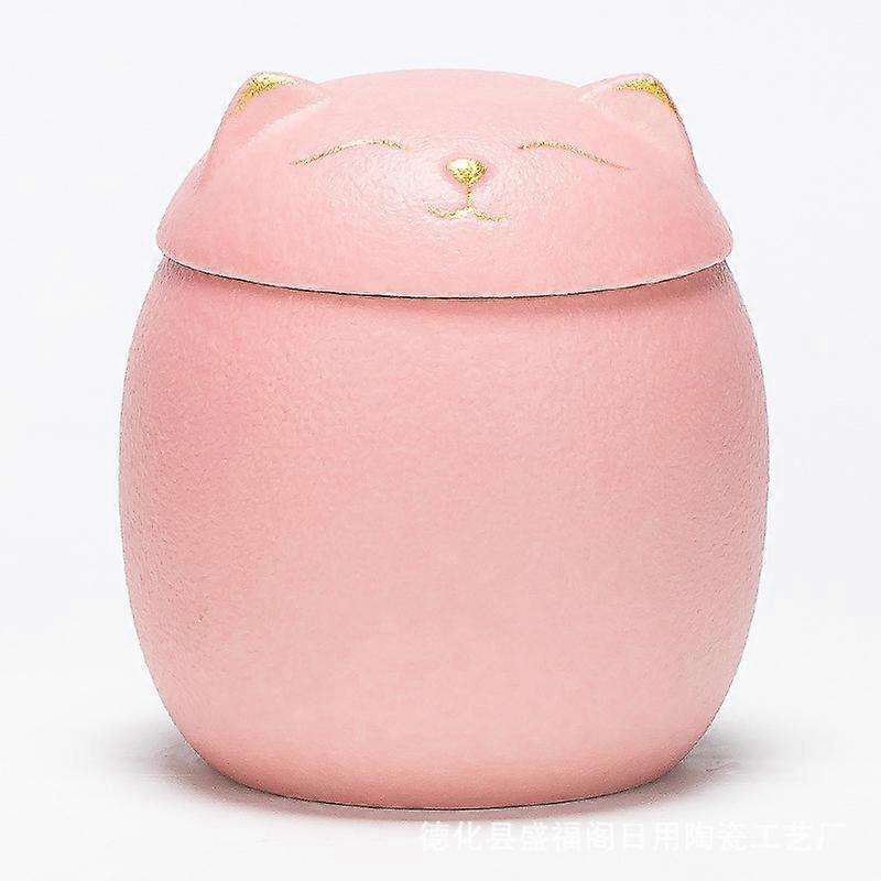 Katt urne for katt aske minnesmerke kjæledyr urner katter svart katt urne 200ml