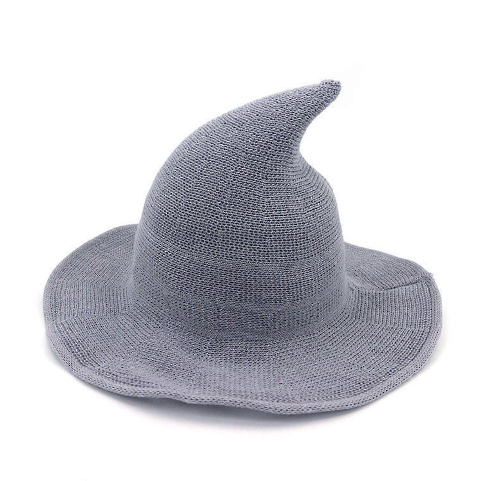 Modern Witch Hat Made From High Quality Sheep Wool Halloween Party Witch Hat.