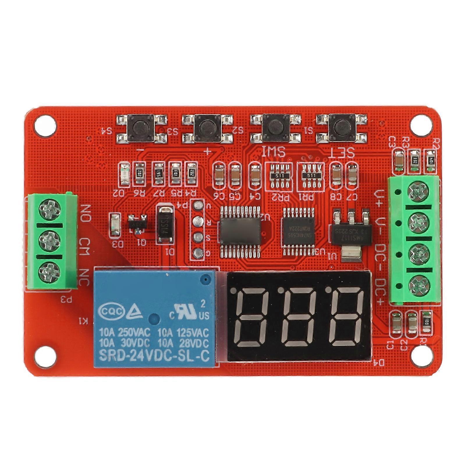 DVB01 Digital Voltage Comparator Voltage Measurement Charge Discharge Overvoltage Undervoltage Overload Protection Module 24V