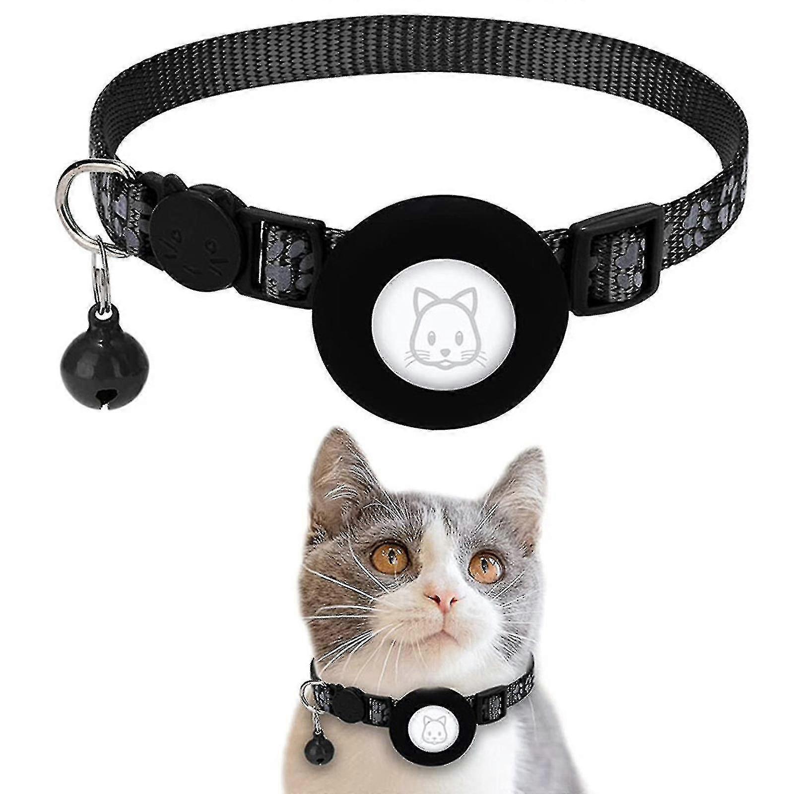 Tag Cat Collar Breakaway With Gps H, Safety Le And For Cat Kitten