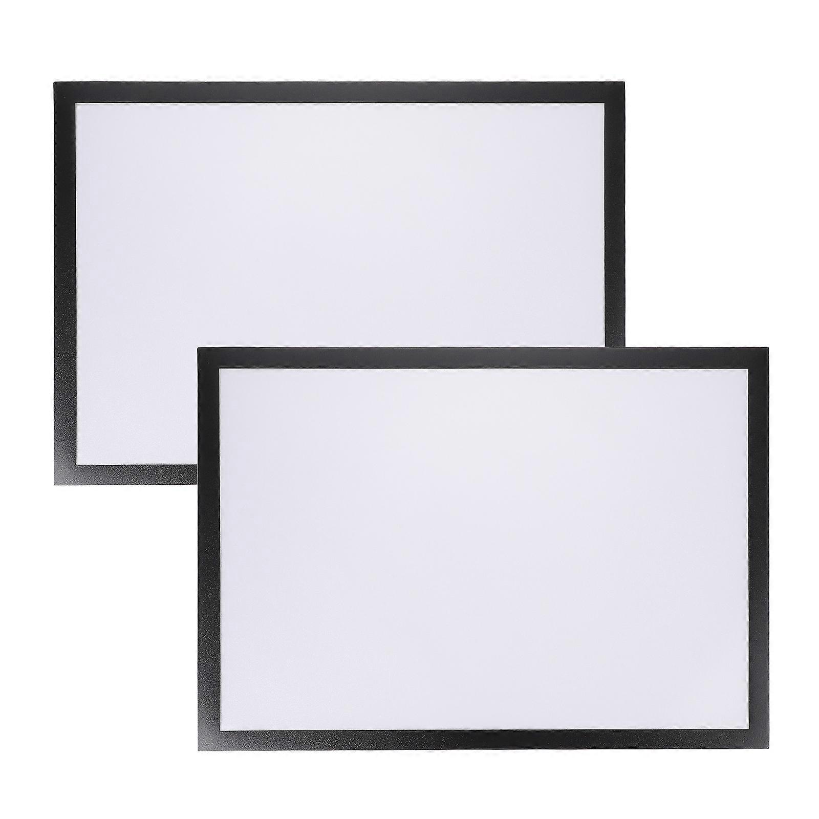 2 Sets Self-adhesive Picture Frames Home Magnetic Photo Frames For Paintings Display