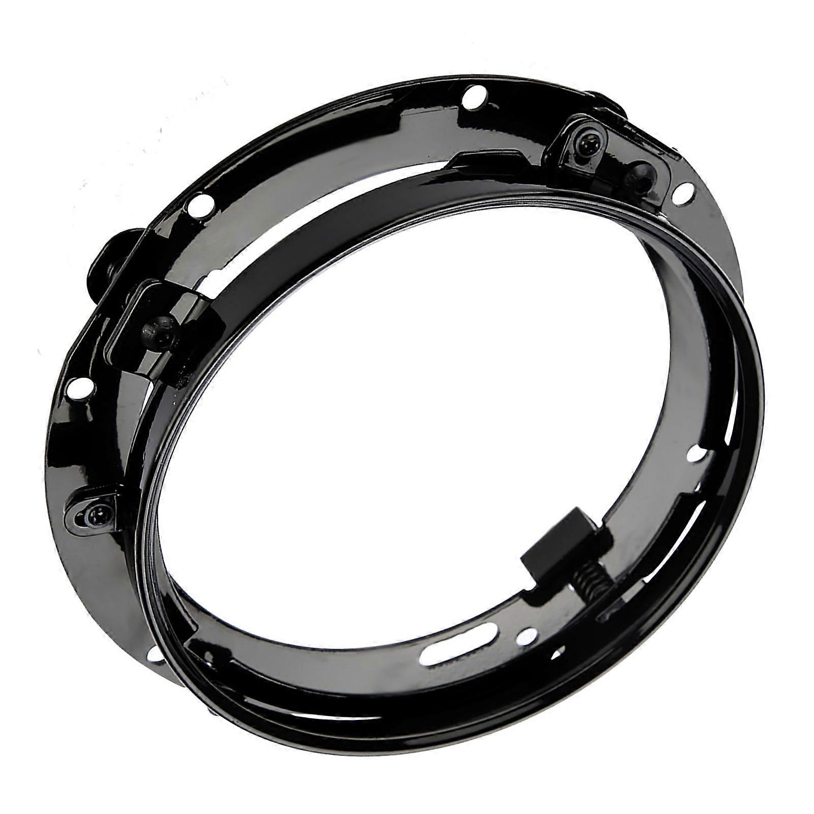 7 inch Car Headlight Round Ring Mounting Bracket for Jeep Wrangler Black