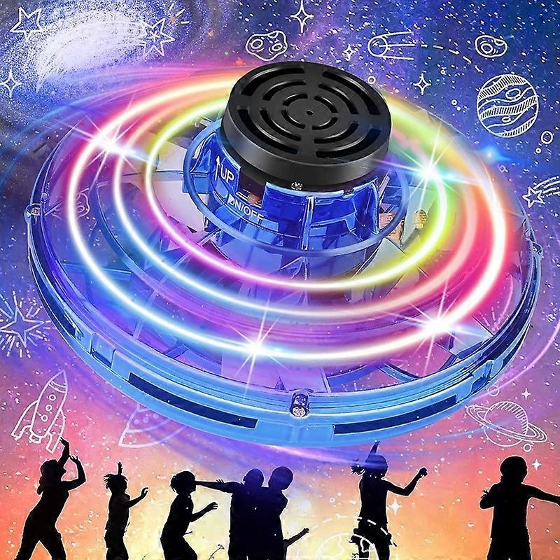 Mini Gyro Manual de Luz LED Colorida Toys11