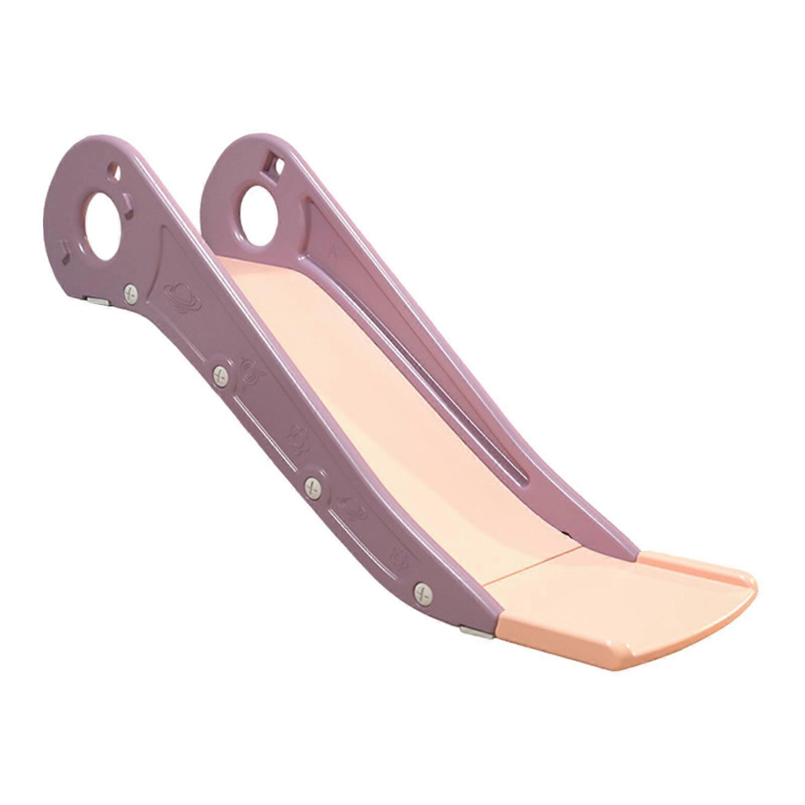 Bambini Scivolo Parco Giochi Giocattolo Semplice Scalatore Bambini Scivolo per Scala Letto Indoor Rosa