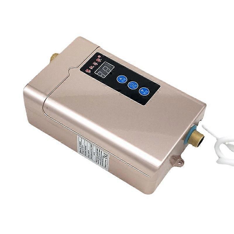 給湯器 |220V 5.5KWミニインスタント電気温水器、シャワー用給湯器、バスルーム、キッチン、ヘアサロン用のタンクレスシャワー温水システム、