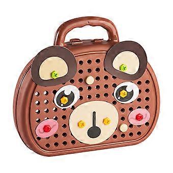 Addition Facts Math Wheel  Tool Box With Toy Electric Drill Screwdriver Tool Set Educational Preschool Education Activity Toys For Children SZS1112