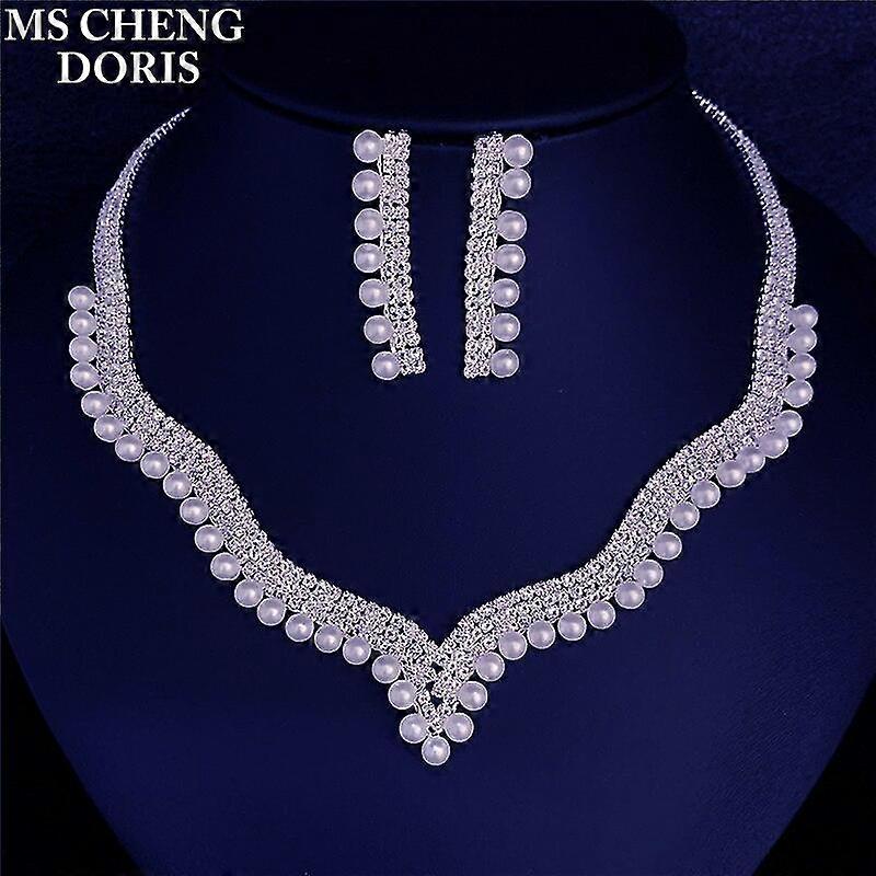 Luxe grote vlinder hanger bloem kristal bruids sieraden sets vrouwen statement gouden kleur ketting oorbellen set voor bruiloft