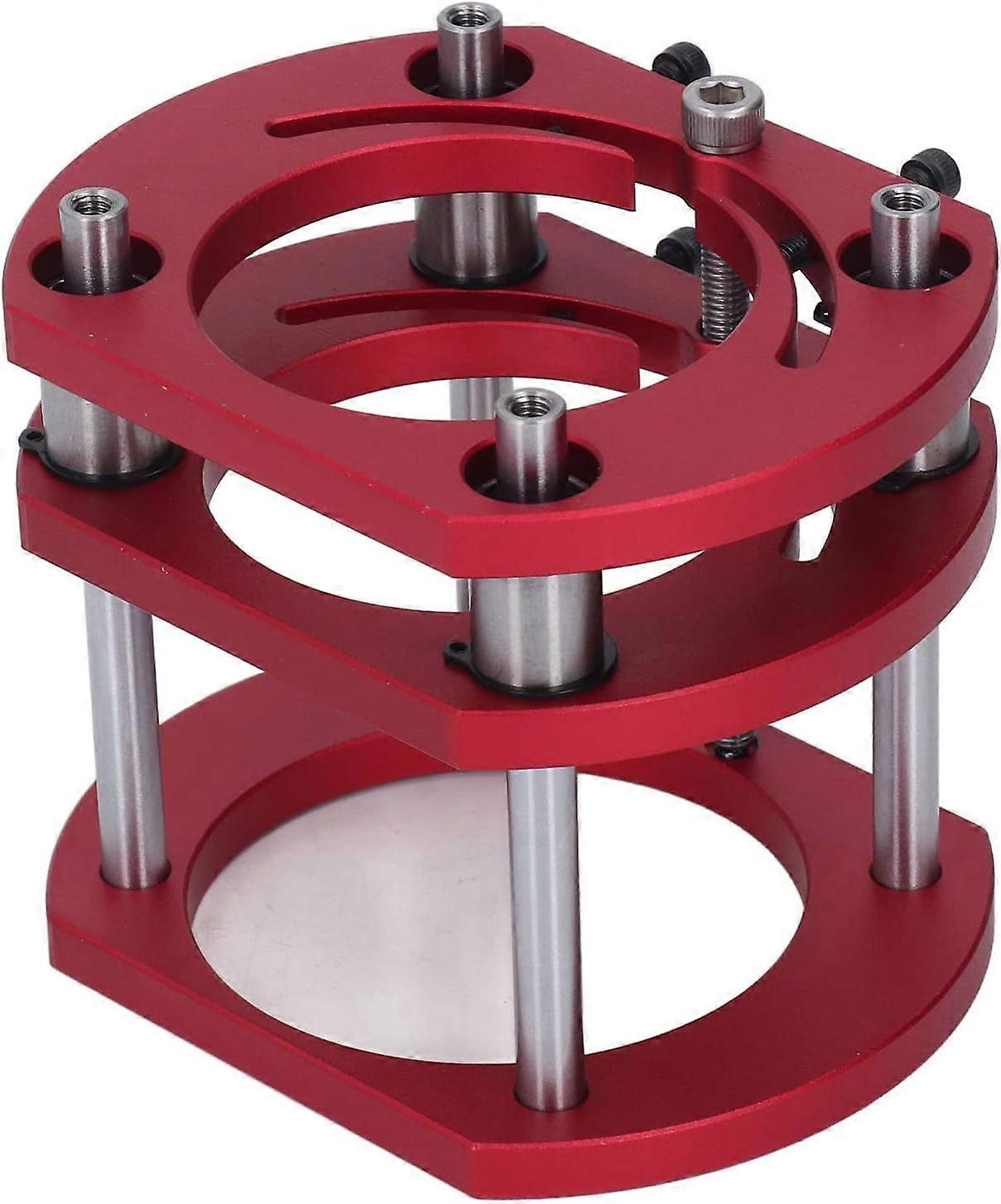 Router Lift Base 4 Jaw Clamping Router Table Lifting System Base Engraving DIY Tools for 64-66mm Diameter s
