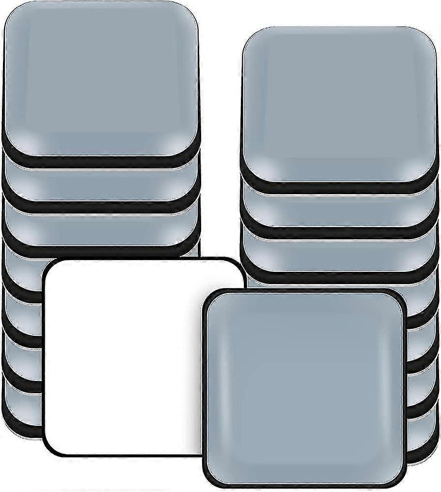 Möbelgleiter, 16 Stück Ptfe Teflon Quadrat Selbstklebende Möbelschieber