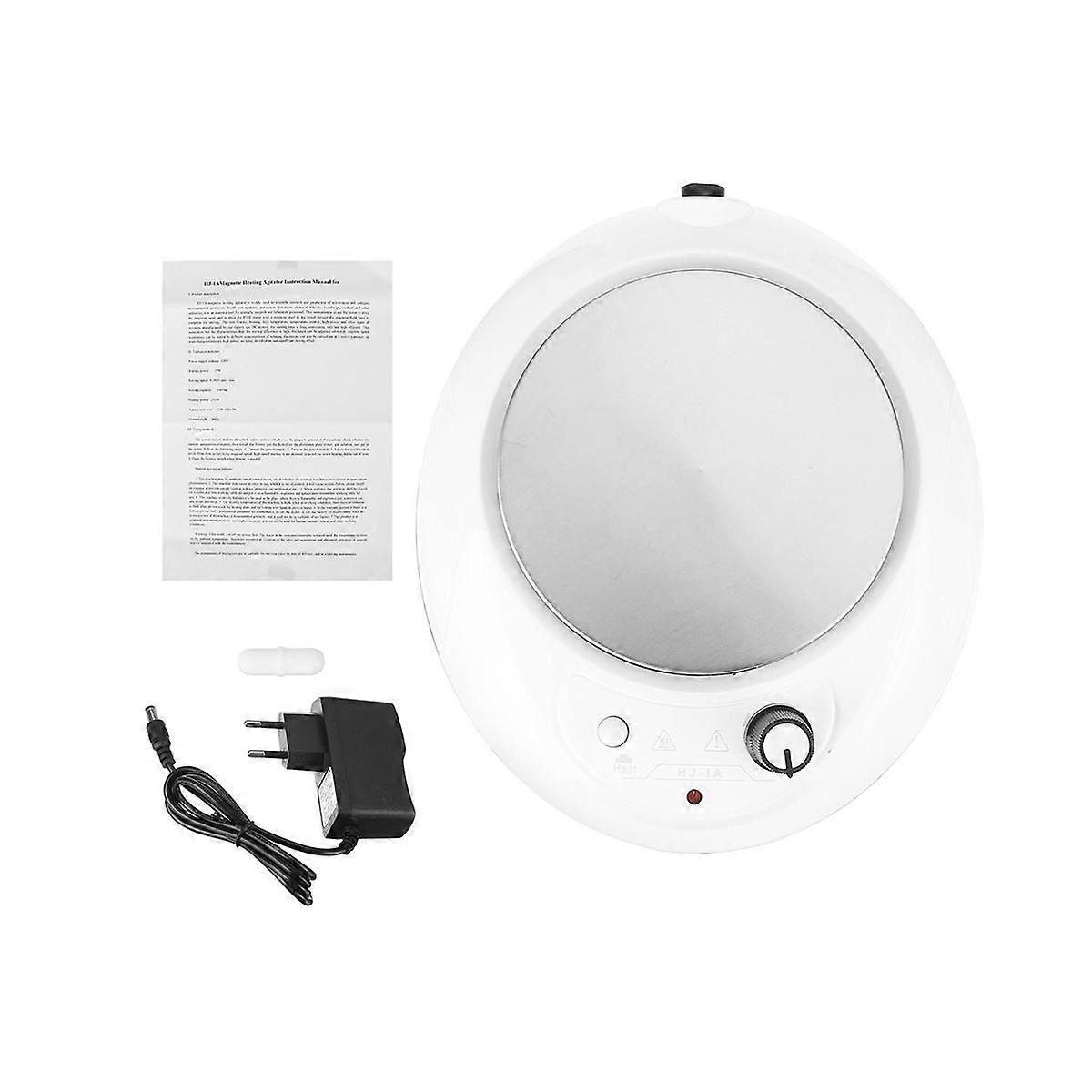 1000ML Magnetic Heating Stirrer Mini Magnetic Heating Agitator Stirrer Hotplate with Stir Bar Labor