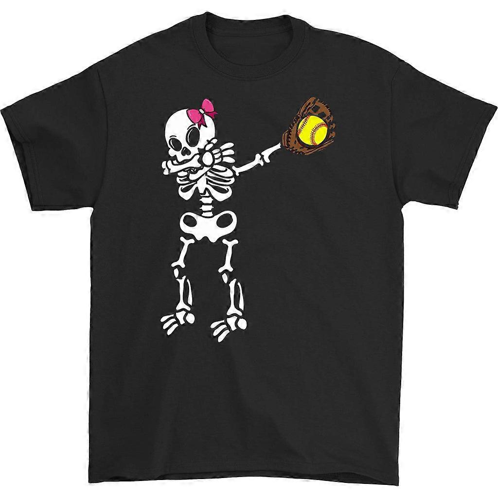 Dabbing İskelet Softbol Tişörtü