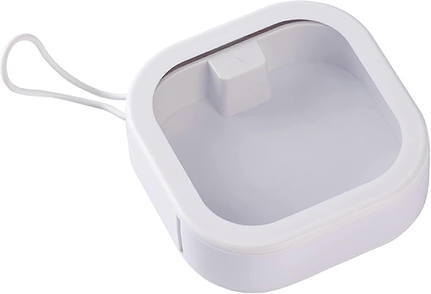 Mini Clear Plastic Organizer Portable Square Storage Box With Transparent Lids Drawer Container