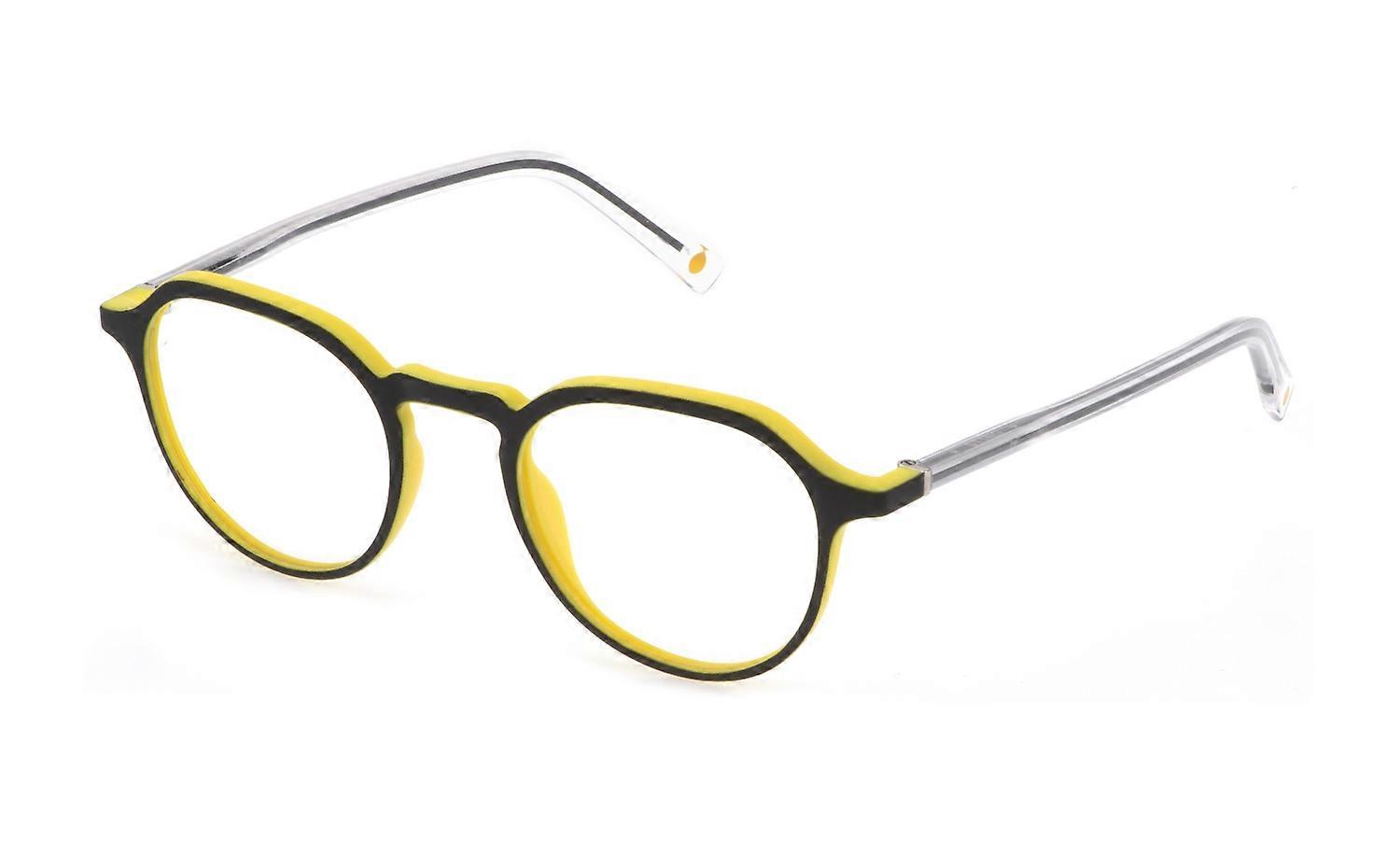 Eyewear Frames Sting VSJ702 01HT GIALLO C/PARTI Black 45/20/130 Junior