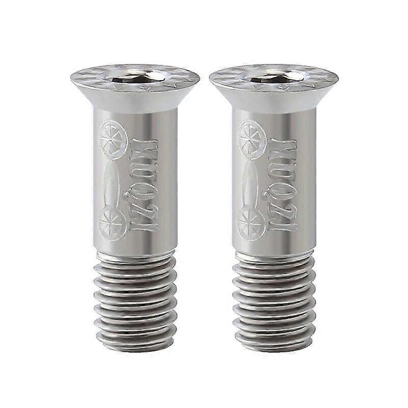 2PCS Bike M5 Titanium Screws Rear Derailleur Jockey Wheel Screws Pulley Guide Wheel Fixed Bolts MTB Road Accessories Parts