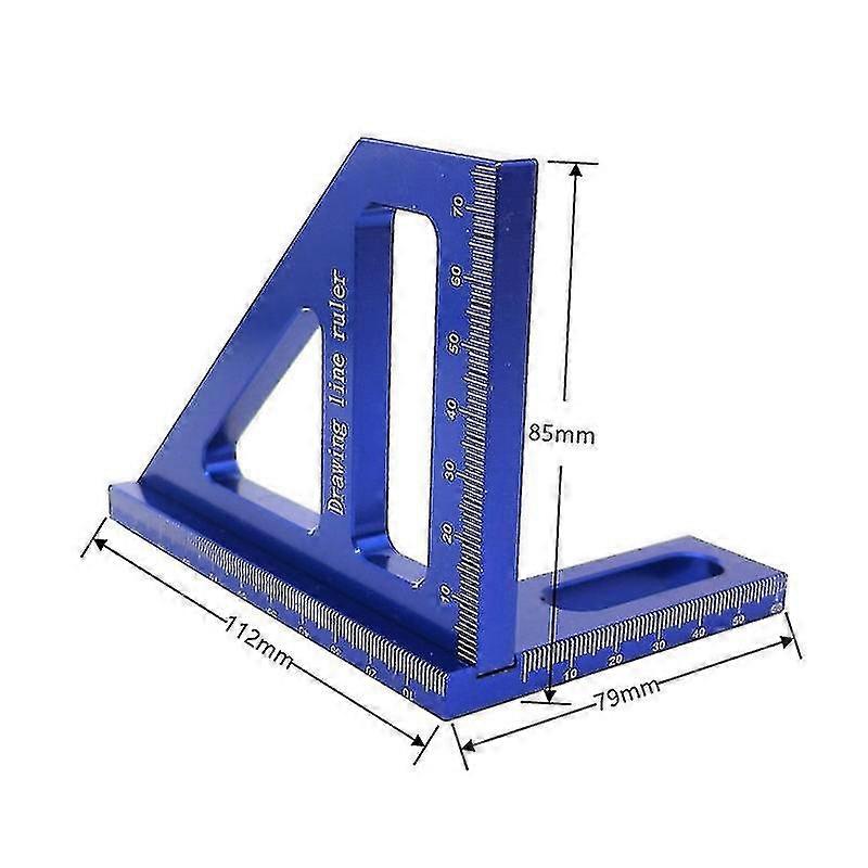 Bois Scriber Règle carrée Règle d’angle